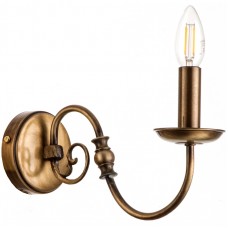 Απλίκα Τοίχου 1xE14 Μεταλλική σε Οξυντέ 43369